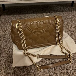 Authentic - Tory Burch Fleming Convertible Shoulder Bag